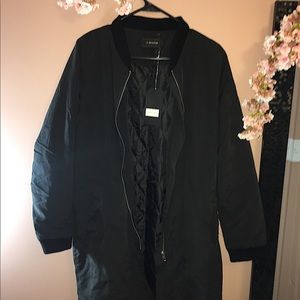 Long Bomber Jacket